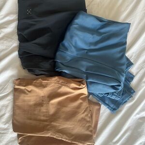 Athletic pants bundle (Patagonia, Lulu and Adidas)